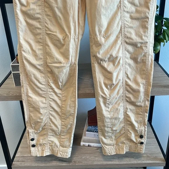 NWT Free People Mid-Rise Lucid Dreams Cargo Straight Leg Cotton Track Pant, 8 - Picture 4 of 12